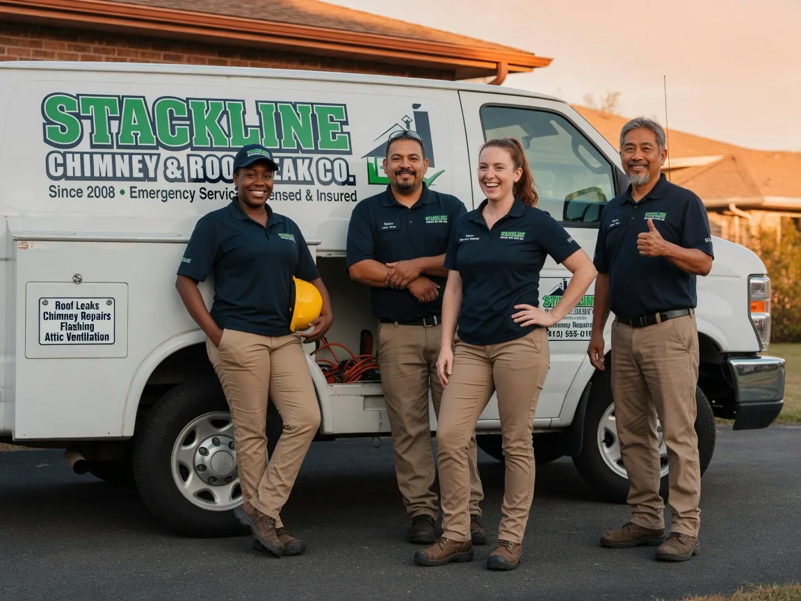 Chimney flashing repair company in Earp, CA